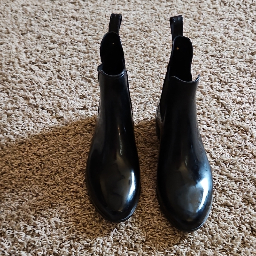 Sam Edelman Black Rain Ankle Boot 9M